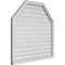 Ekena Millwork Octagonal Top Surface Mount PVC Gable Vent w/ 2"W x 2"P Brickmould Sill Frame, 42"W x 40"H GVPOT42X4003SF - alternate 4
